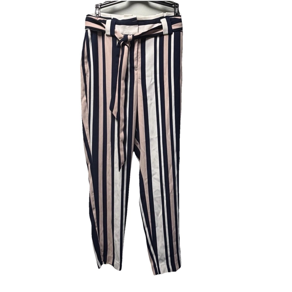Express Preppy Striped Modern Workwear Corpcore Chic Dress Pants Women's Size 4